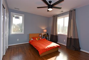 bedroom in second story addition in mclean virginia by glickman design build