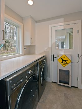 laundry area renovation